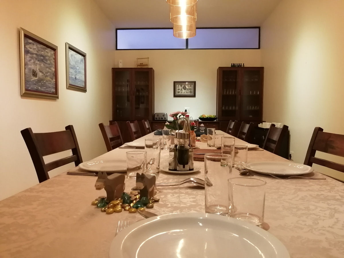 Brookside Hall dining room