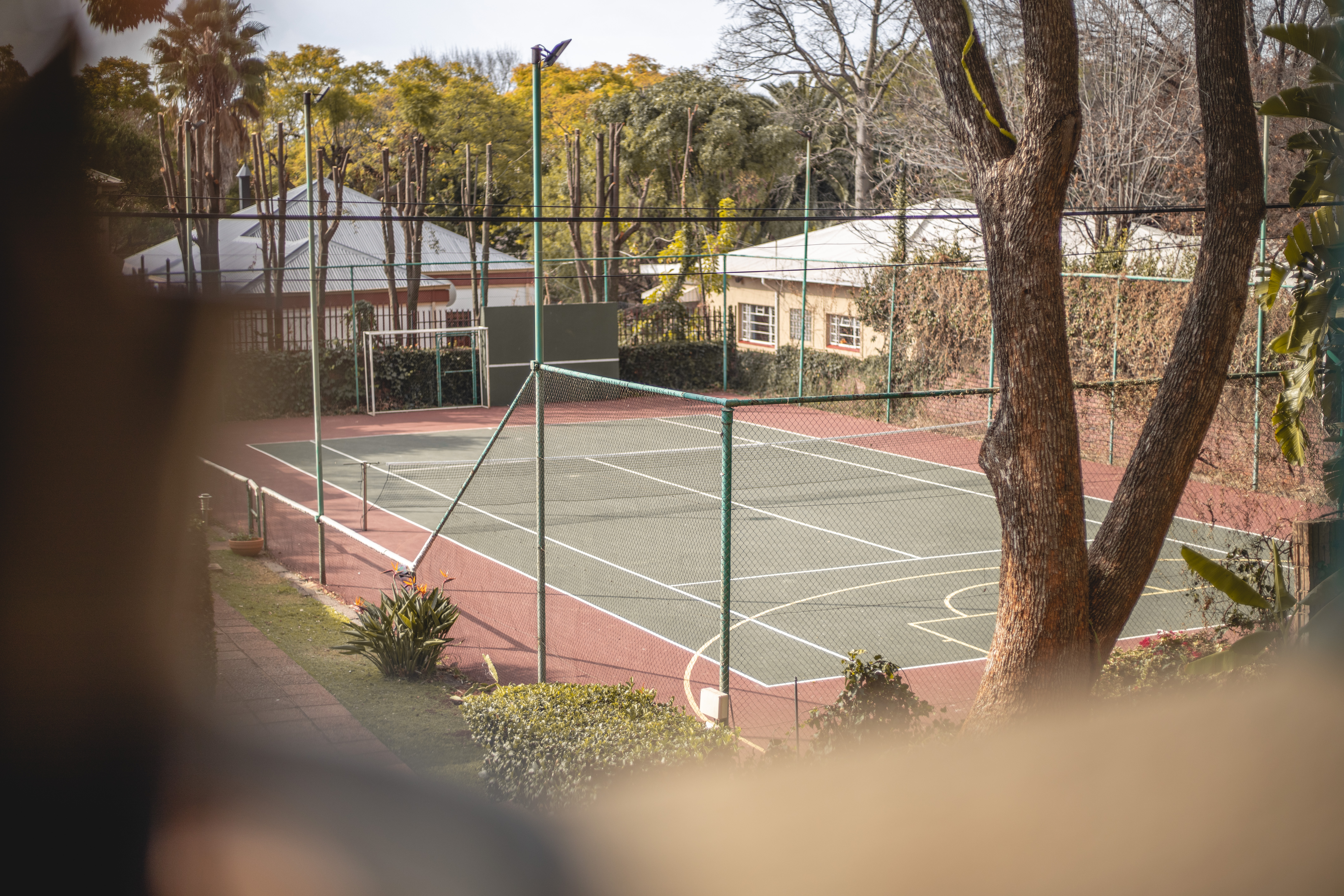 Brookside Hall sports court